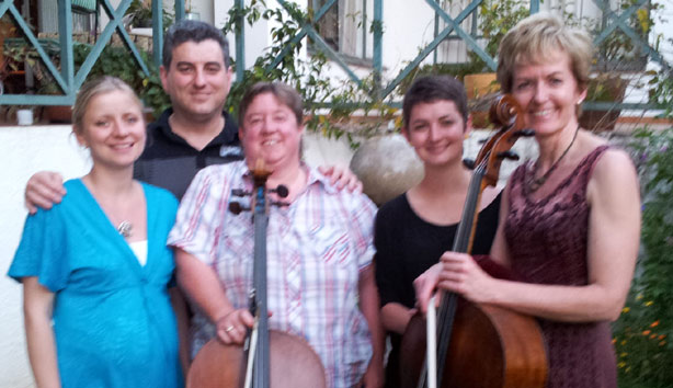 Dorota and Sonja with fellow JPO members Miroslav Chakaryan, Susan Mouton and Kate Moore